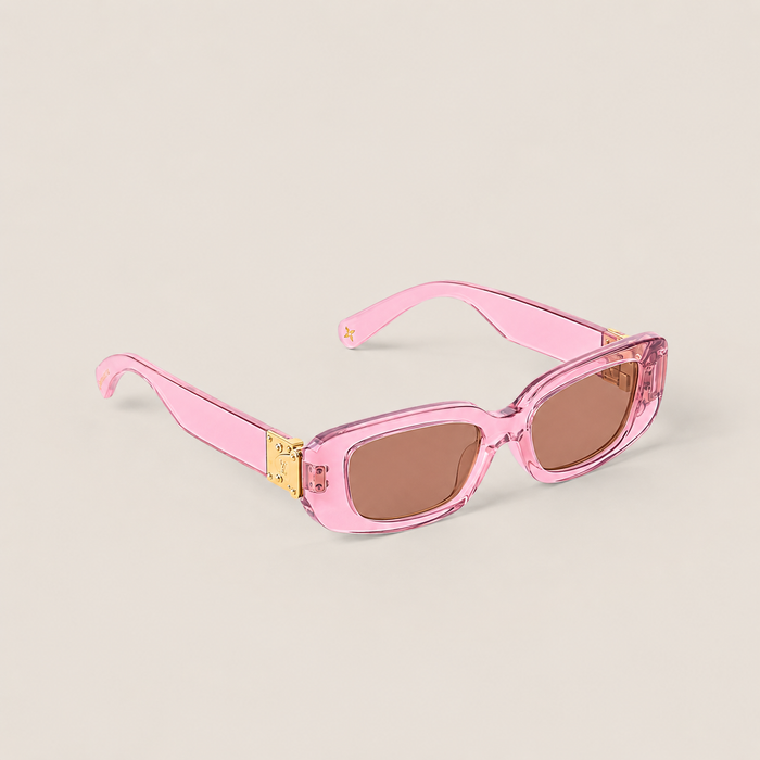 Lunettes de soleil cat eye S-Lock - Rose