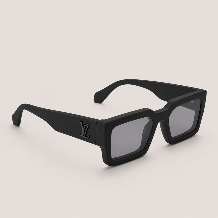 Lunettes de soleil carrées LV Clash - Noir