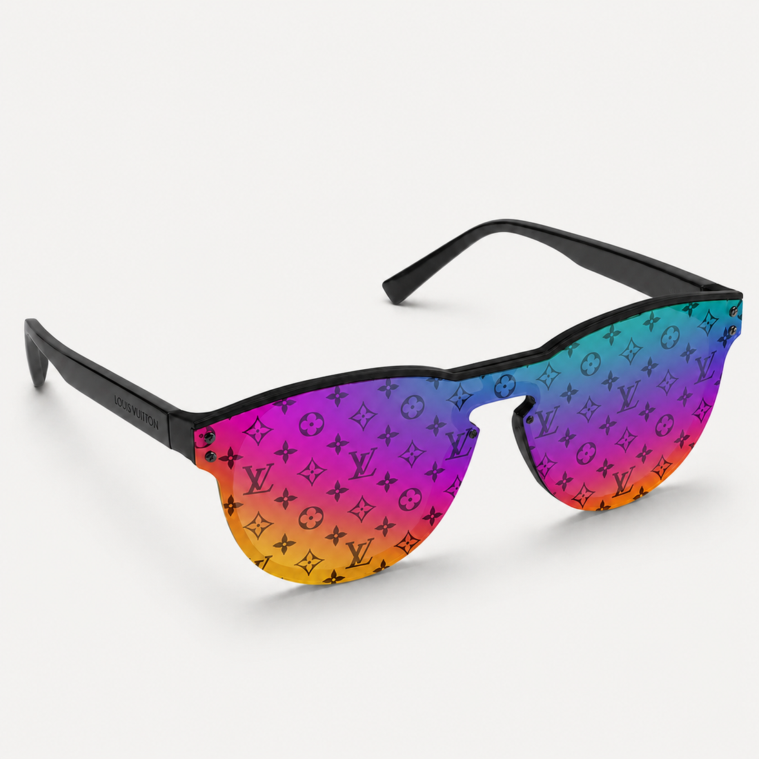 Lunettes de soleil rondes LV Waimea - Multicouleur