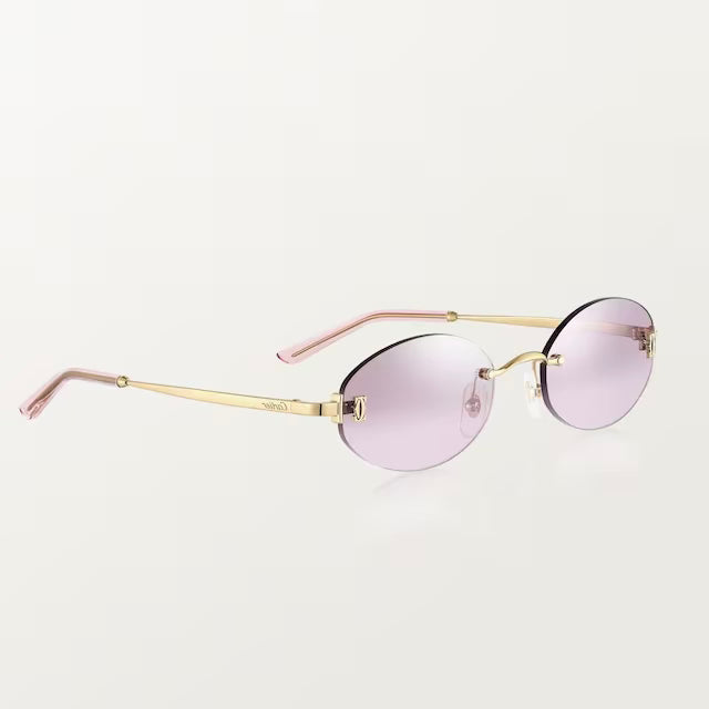 Lunettes solaires C de cartier - Rosée