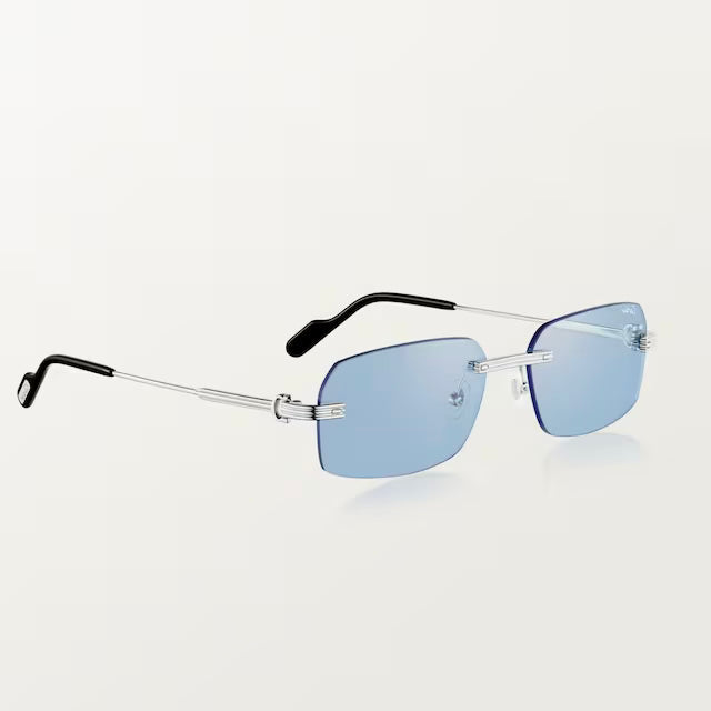 Lunettes solaires première de cartier - Bleu