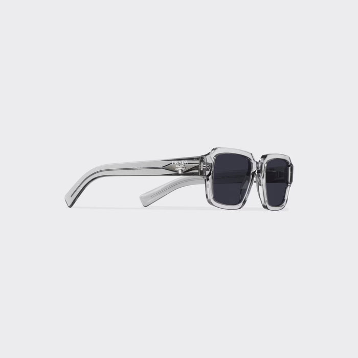 Lunettes de soleil avec logo Prada - Gris