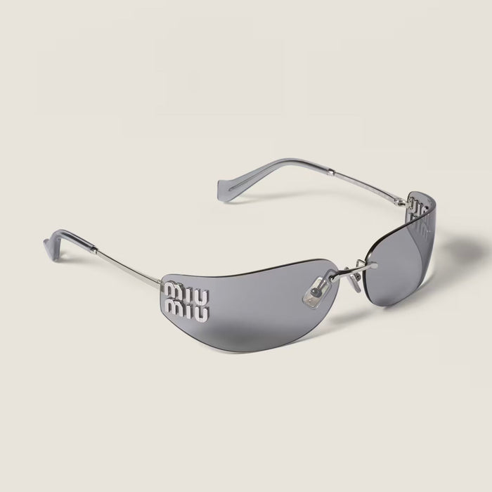 Lunettes de soleil Aube rectangle - Gris