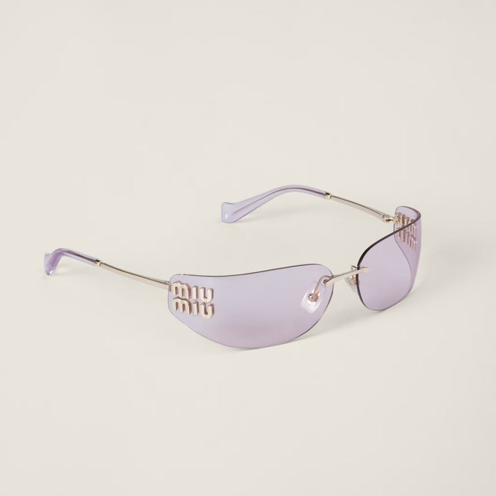 Lunettes de soleil Aube rectangle - Violet