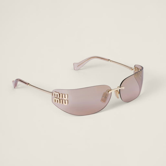 Lunettes de soleil Aube rectangle - Marron