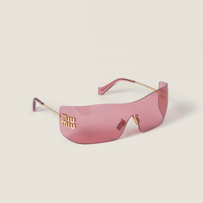 Lunettes de soleil Aube - Rouge