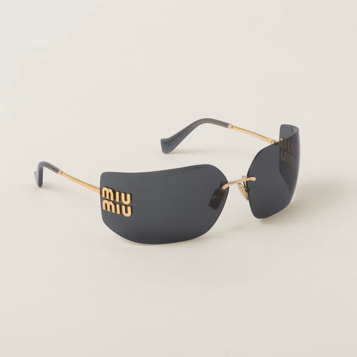 Lunettes de soleil Aube carrée - Noir