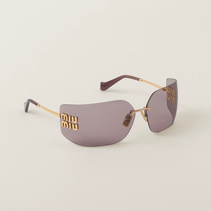 Lunettes de soleil Aube carrée - Marron