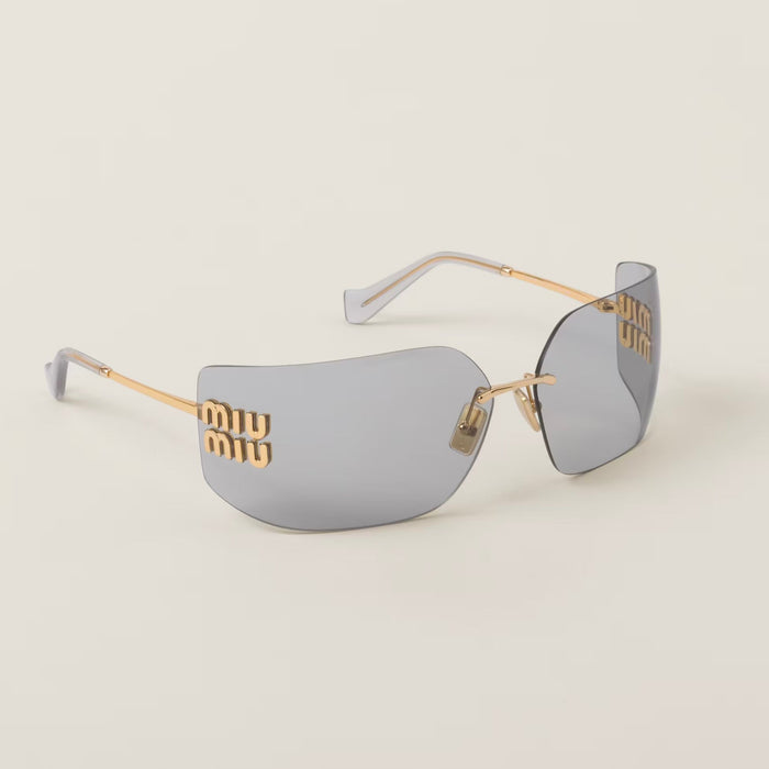 Lunettes de soleil Aube carrée - Gris